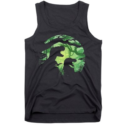 T-Rex Silhouette Tank Top