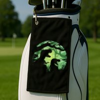 T-Rex Silhouette Golf Towel