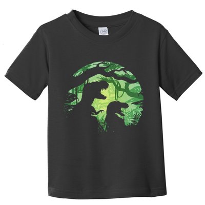 T-Rex Silhouette Toddler T-Shirt