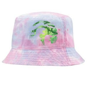 T-Rex Silhouette Tie-Dyed Bucket Hat