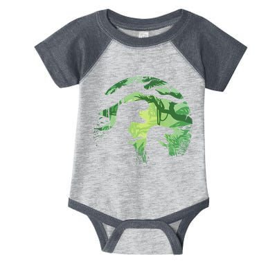 T-Rex Silhouette Infant Baby Jersey Bodysuit