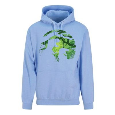 T-Rex Silhouette Unisex Surf Hoodie