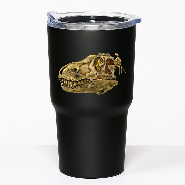 T-Rex Skull Skeleton Head Tumbler