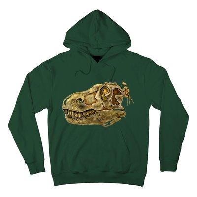 T-Rex Skull Skeleton Head Hoodie