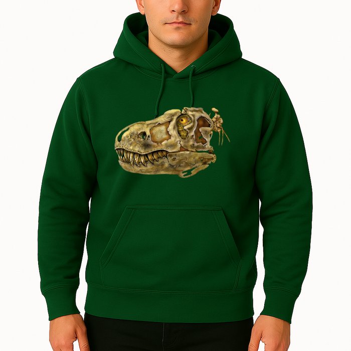 T-Rex Skull Skeleton Head Hoodie