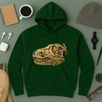 T-Rex Skull Skeleton Head Hoodie