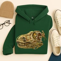 T-Rex Skull Skeleton Head Hoodie