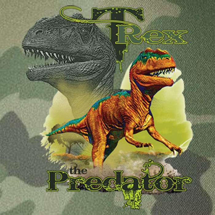 T-Rex The Predator 3D Puff Embossed Legacy Tie Dye Trucker Hat