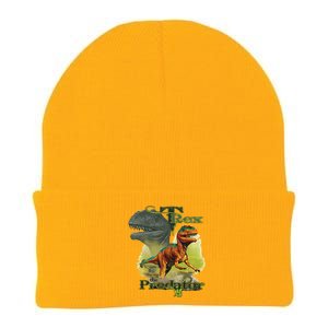 T-Rex The Predator 3D Puff Embossed Knit Cap Winter Beanie