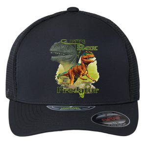 T-Rex The Predator 3D Puff Embossed Flexfit Unipanel Trucker Cap