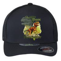 T-Rex The Predator 3D Puff Embossed Flexfit Unipanel Trucker Cap