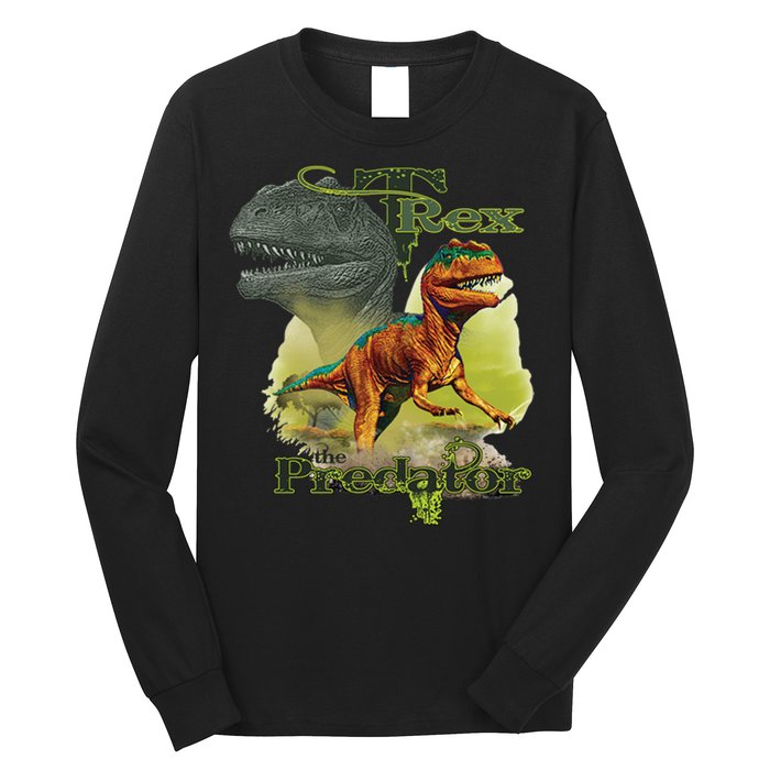 T-Rex The Predator 3D Puff Embossed Long Sleeve Shirt