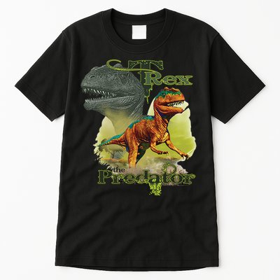 T-Rex The Predator 3D Puff Embossed Tall T-Shirt