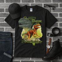 T-Rex The Predator 3D Puff Embossed Tall T-Shirt