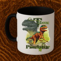 T-Rex The Predator 3D Puff Embossed Mug