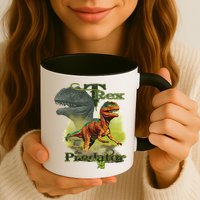 T-Rex The Predator 3D Puff Embossed Mug
