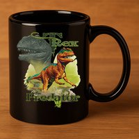 T-Rex The Predator 3D Puff Embossed 11oz C Handle Ceramic Mug
