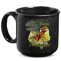 T-Rex The Predator 3D Puff Embossed 15oz Campfire Ceramic Mug