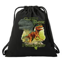 T-Rex The Predator 3D Puff Embossed Drawstring Bag