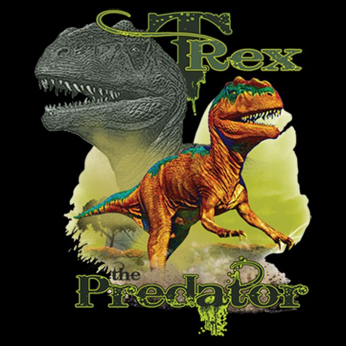 T-Rex The Predator 3D Puff Embossed 16 in Basic Backpack