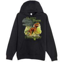 T-Rex The Predator 3D Puff Embossed Premium Pullover Hoodie