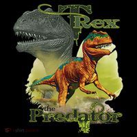 T-Rex The Predator 3D Puff Embossed Mesh Reversible Basketball Jersey Tank