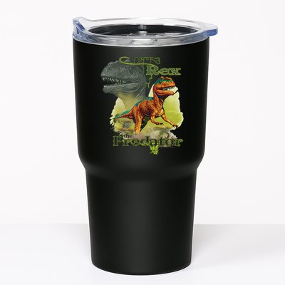 T-Rex The Predator 3D Puff Embossed Tumbler