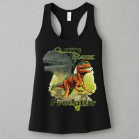 T-Rex The Predator 3D Puff Embossed Womens Tank Top