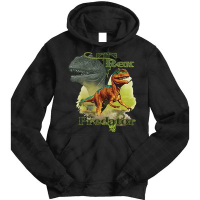 T-Rex The Predator 3D Puff Embossed Tie Dye Hoodie