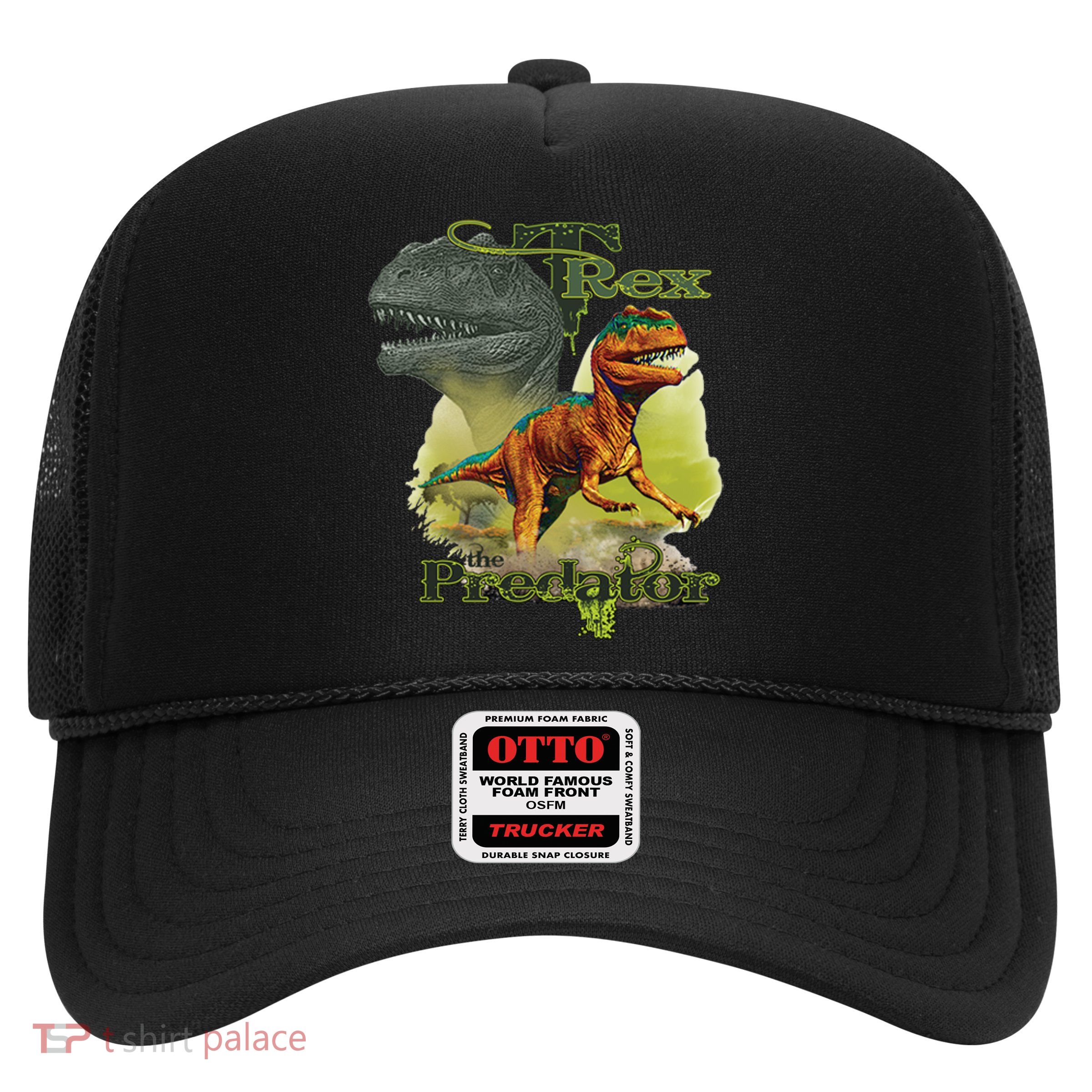 T-Rex The Predator 3D Puff Embossed Trucker Hat