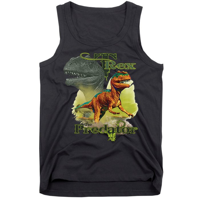 T-Rex The Predator 3D Puff Embossed Tank Top