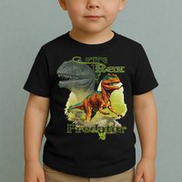 T-Rex The Predator 3D Puff Embossed Toddler T-Shirt
