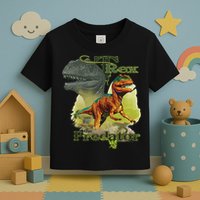 T-Rex The Predator 3D Puff Embossed Toddler T-Shirt
