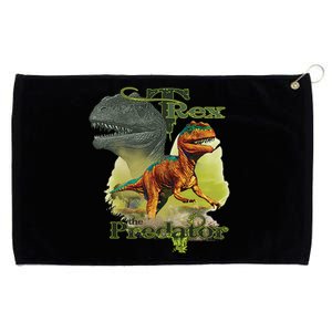 T-Rex The Predator 3D Puff Embossed Grommeted Golf Towel