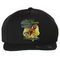 T-Rex The Predator 3D Puff Embossed Wool Snapback Cap