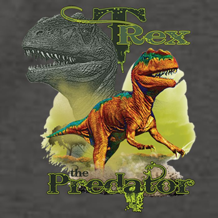 T-Rex The Predator 3D Puff Embossed Vector Backpack