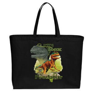 T-Rex The Predator 3D Puff Embossed Cotton Canvas Jumbo Tote