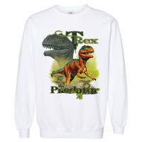T-Rex The Predator 3D Puff Embossed Garment-Dyed Sweatshirt