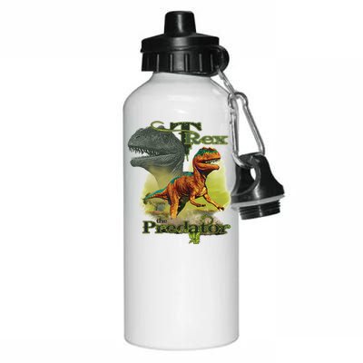 T-Rex The Predator 3D Puff Embossed Aluminum Water Bottle 