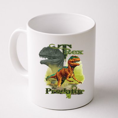 T-Rex The Predator 3D Puff Embossed Coffee Mug