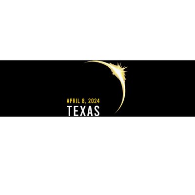 Totality 04 08 24 Total Solar Eclipse 2024 Texas Bumper Sticker