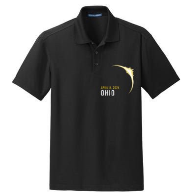 Totality 04 08 24 Total Solar Eclipse 2024 Ohio Dry Zone Grid Polo