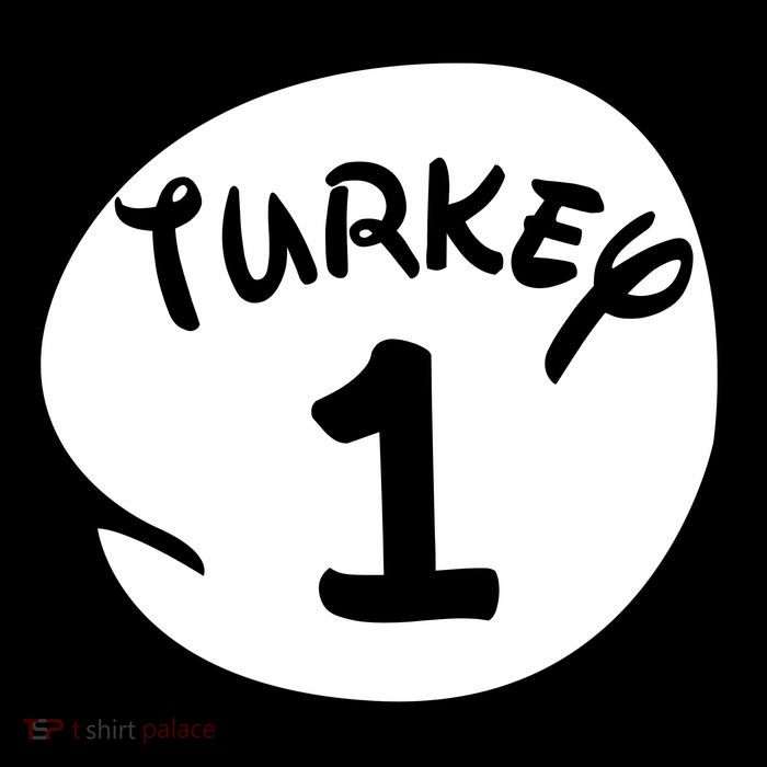 Turkey 1 2 3 Funny Thanksgiving Matching Button