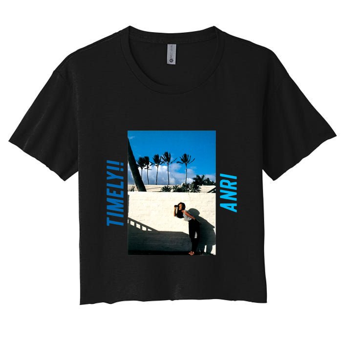 Timely!! (1983) Anri Women's Crop Top Tee