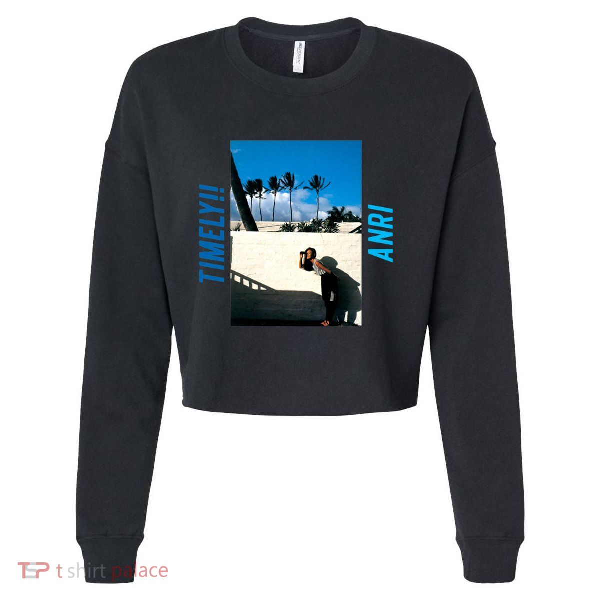 Timely!! (1983) Anri Cropped Pullover Crew