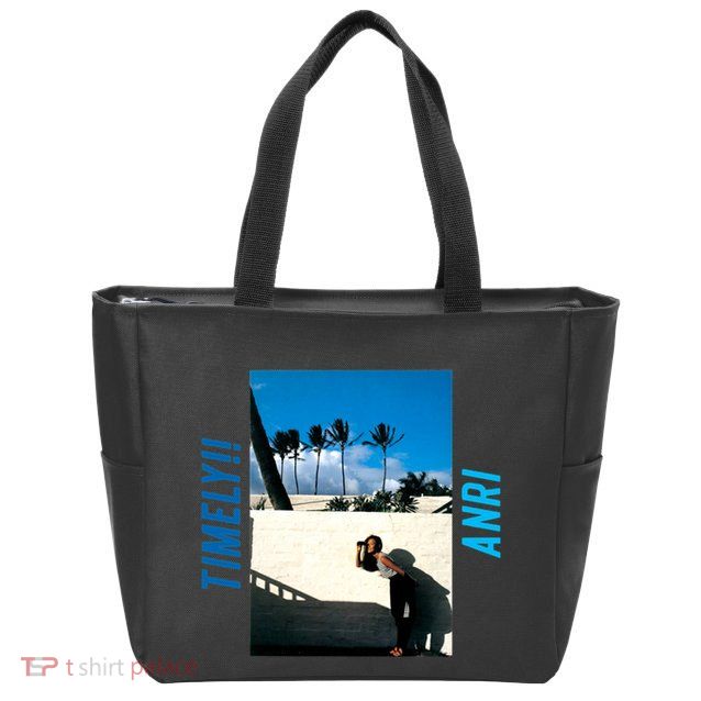 Timely!! (1983) Anri Zip Tote Bag