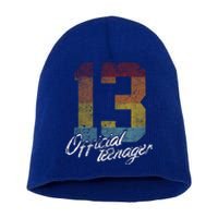 Teenager 13th Birthday 13 Year Old Gifts Short Acrylic Beanie