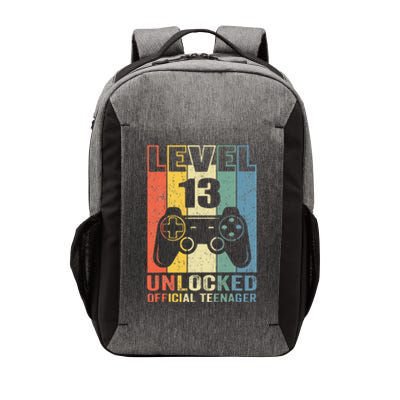 Teenager 13th Birthday Gift Level 13 Unlocked Vector Backpack