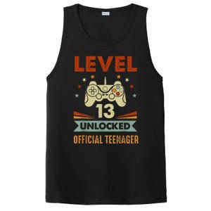 Teenager 13th Birthday Level 13 Unlocked PosiCharge Competitor Tank