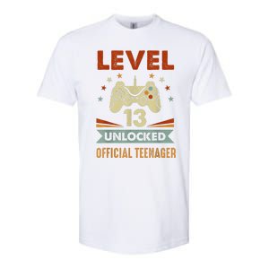 Teenager 13th Birthday Level 13 Unlocked Softstyle CVC T-Shirt